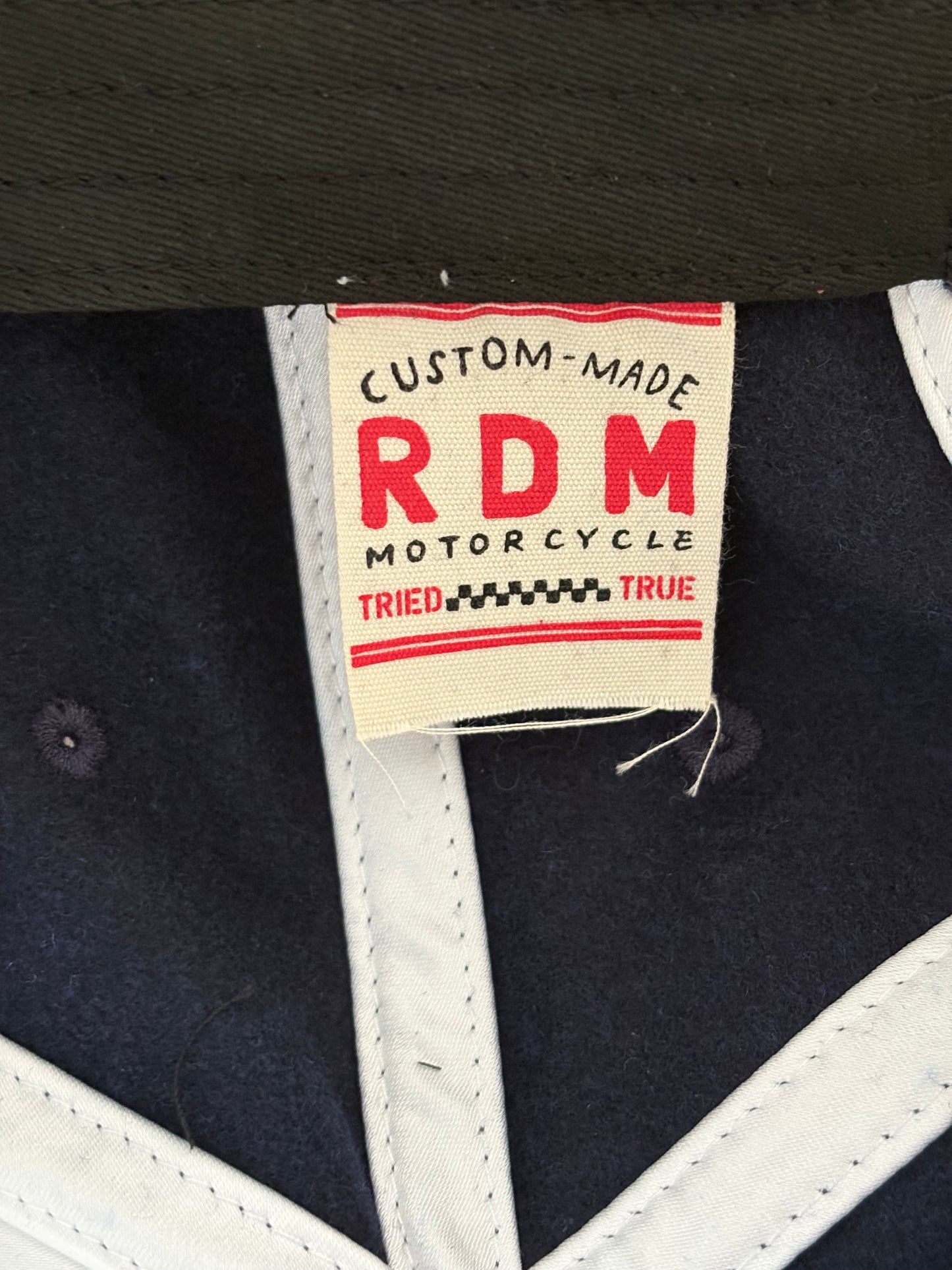 RDM Spark Plug Baseball Cap - Patch by Clumber Mfg Co