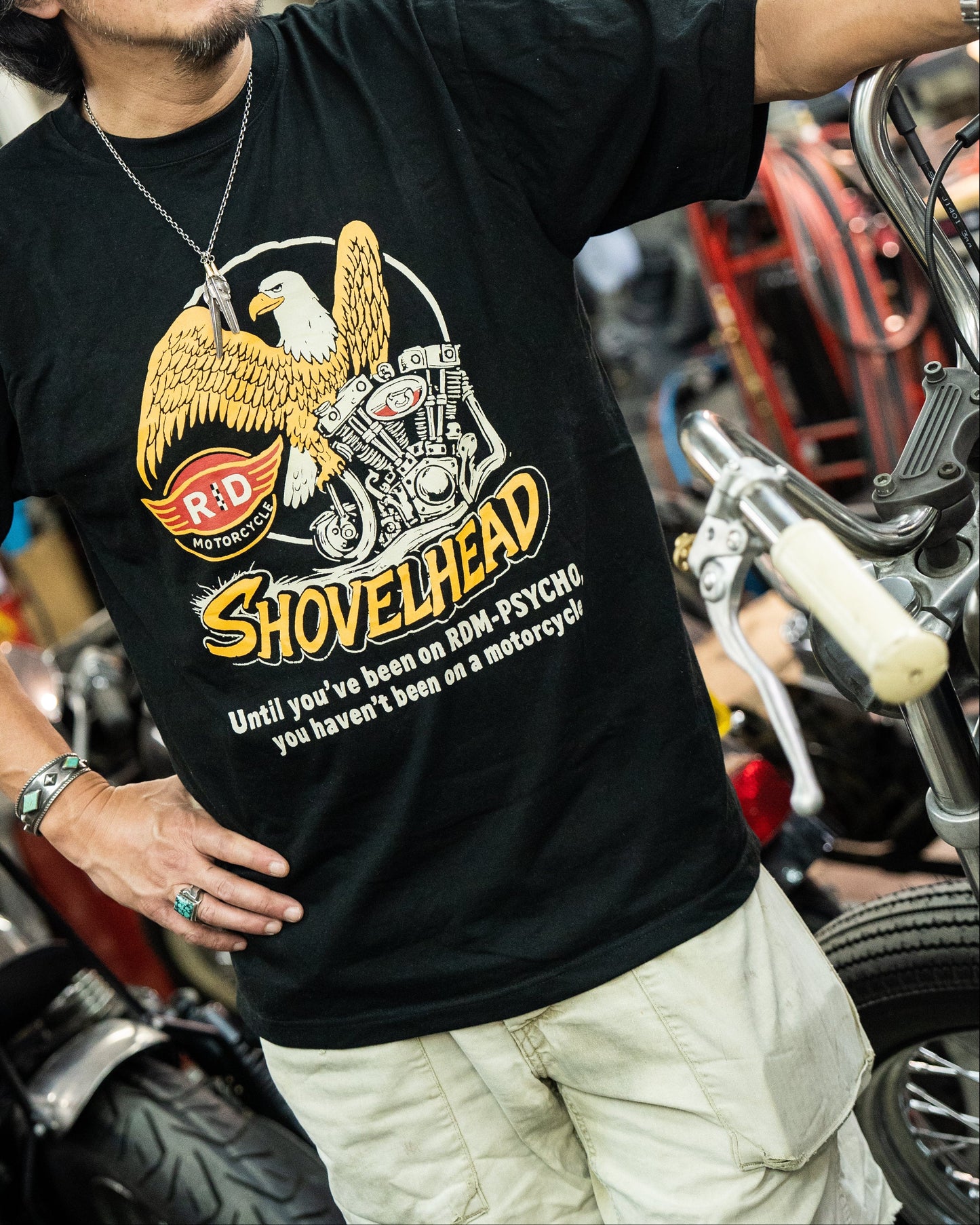 Bald Eagle / Flaming Shovelhead