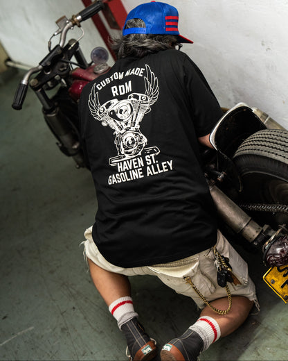 Stacked Tire Zombie / Winged Shovel (Black)