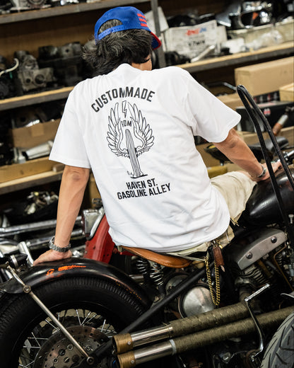 Stacked Tire Zombie / Custom Made – Gasoline Alley (White)