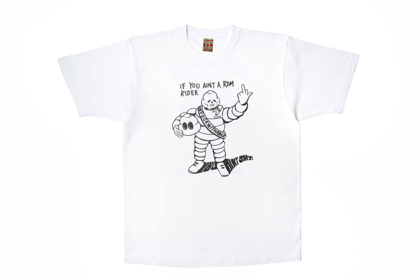 Stacked Tire Zombie / Winged Shovel (White)