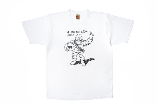 Stacked Tire Zombie / Winged Shovel (White)