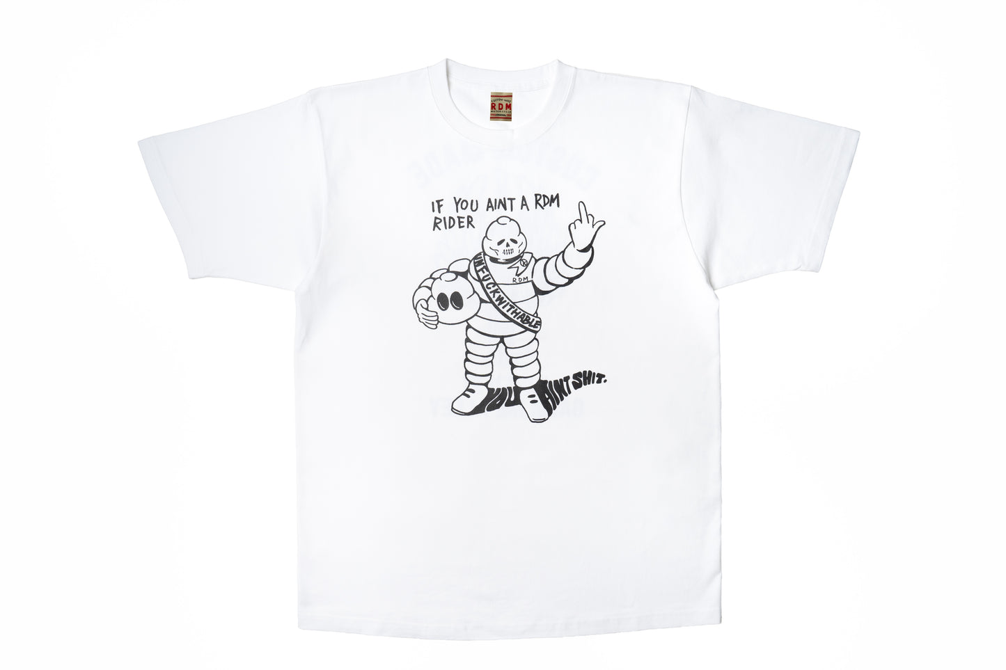 Stacked Tire Zombie / Custom Made – Gasoline Alley (White)