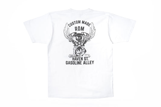 Stacked Tire Zombie / Winged Shovel (White)