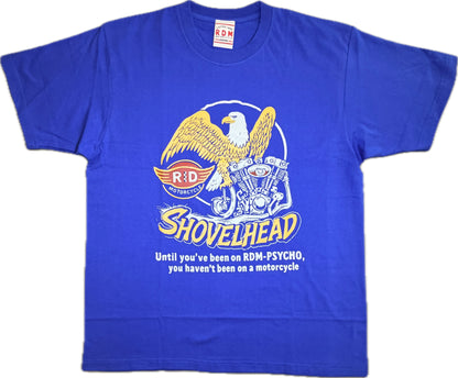 Bald Eagle / Flaming Shovelhead (Blue)