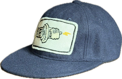 RDM Spark Plug Baseball Cap - Patch by Clumber Mfg Co
