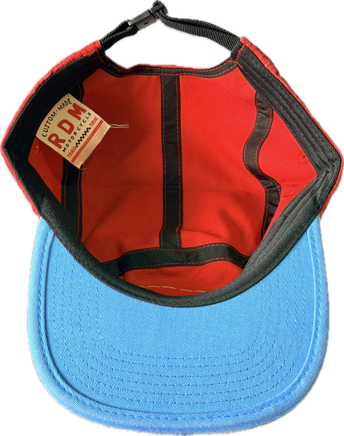 RDM Red/Blue summer Cap - Patch by Clumber Mfg Co