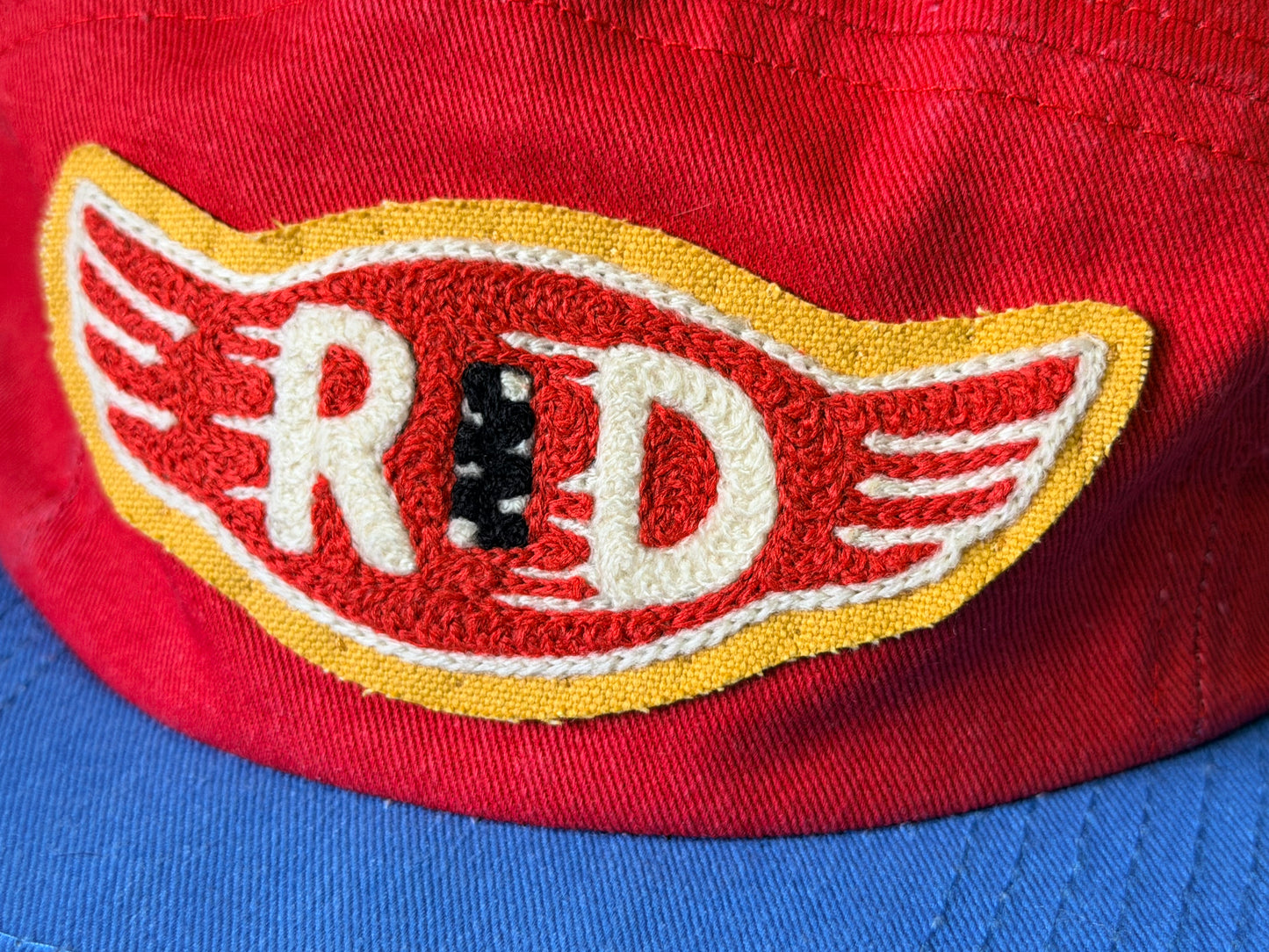 RDM Red/Blue summer Cap - Patch by Clumber Mfg Co