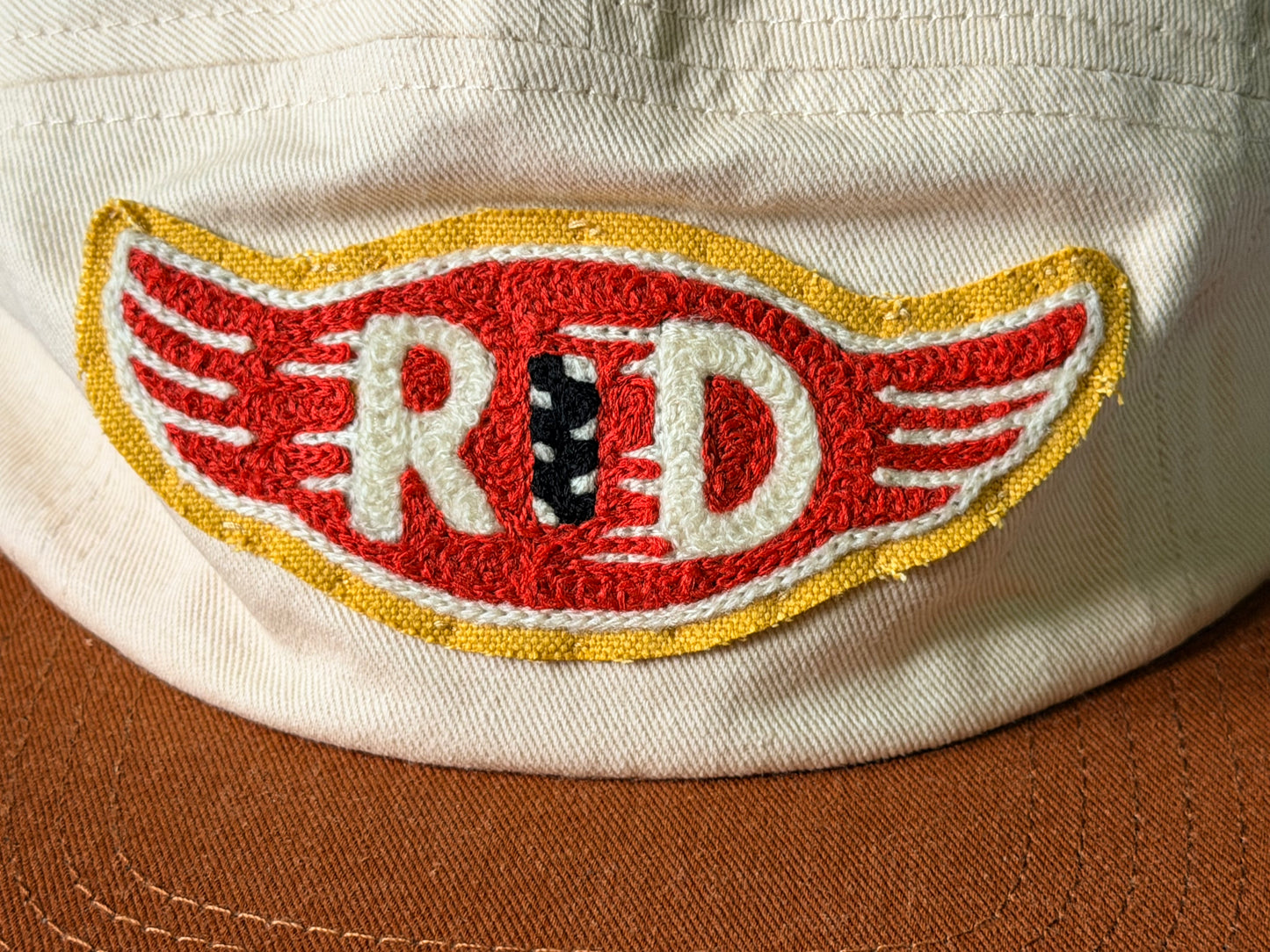 RDM natural/brown summer Cap - Patch by Clumber Mfg Co